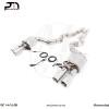 4X90mm Meisterschaft Titanium - GTC (EV Controlled) Exhaust for BMW F12/F13 (Coupe/Convertible) M6